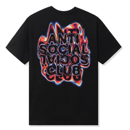 Anti social Social Club Oil Spill Tee 'Black'