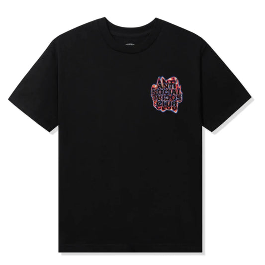 Anti social Social Club Oil Spill Tee 'Black'