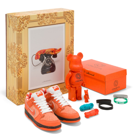 Nike SB Dunk Low Concepts Orange Lobster (Special Box)- Grail