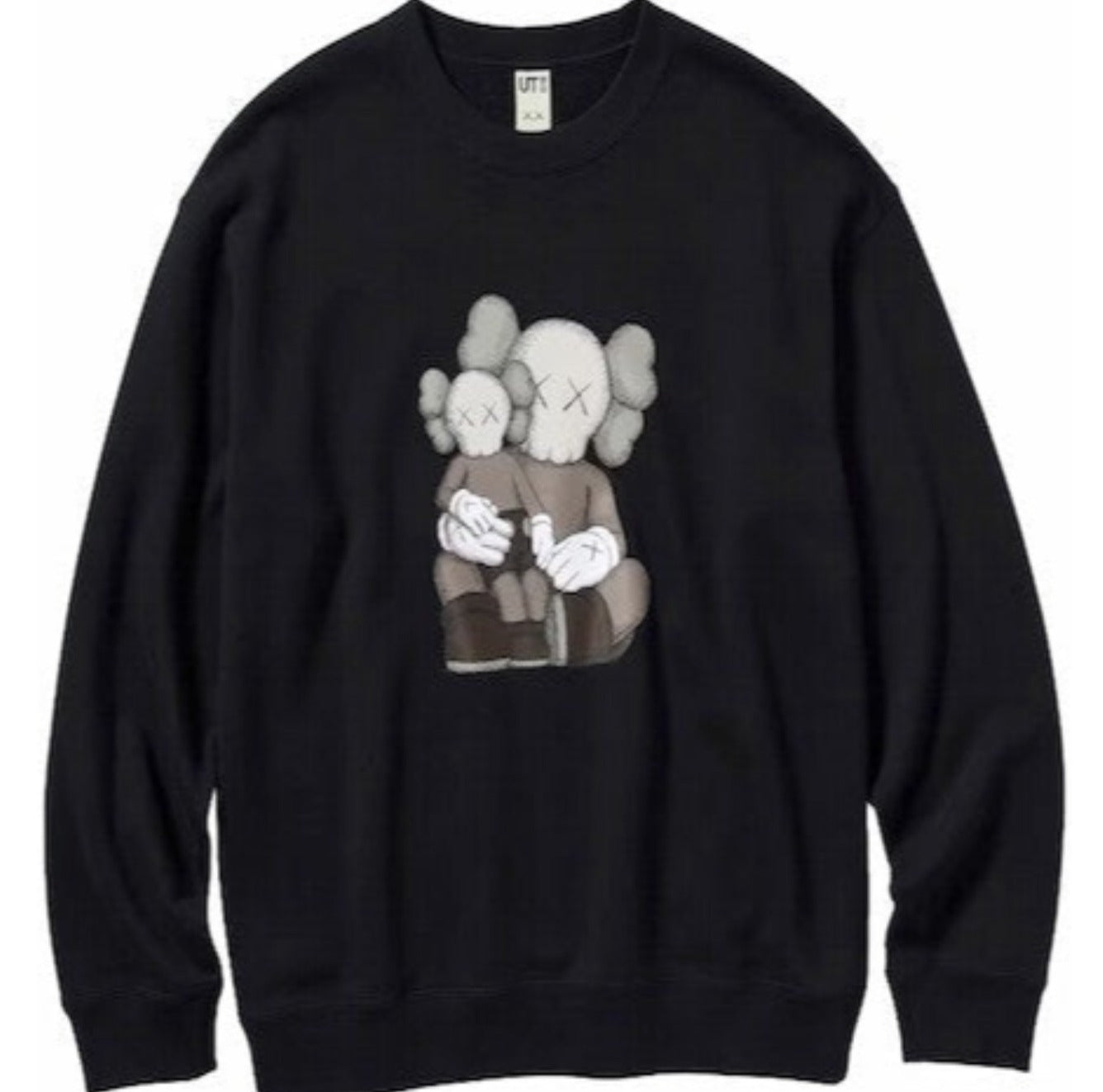 KAWS x Uniqlo Long sleeve Sweatshirt 'Black'