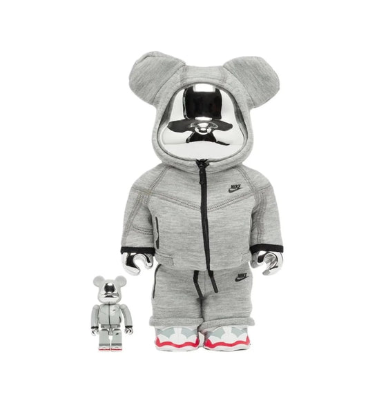 Bearbrick x Nike Tech Fleece N98 100% & 400% Set