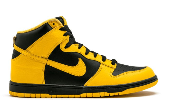 Nike Dunk High Black Varsity Maize