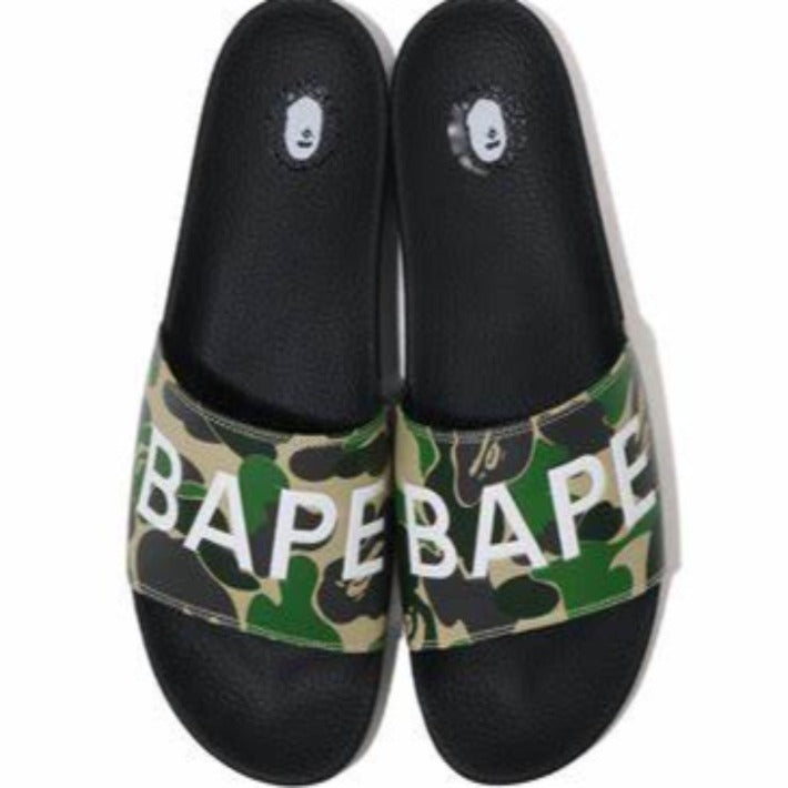 A Bathing Ape ABC Camo Slide Green (2023)