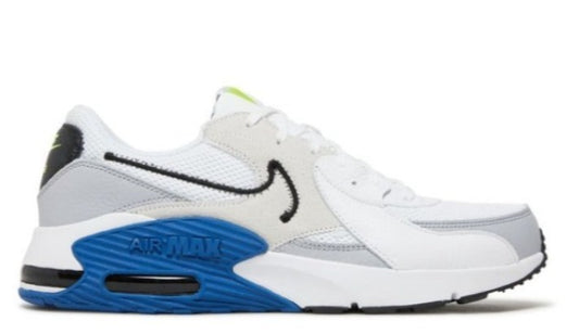 Nike Air Max Excee White - Dark Royal Blue