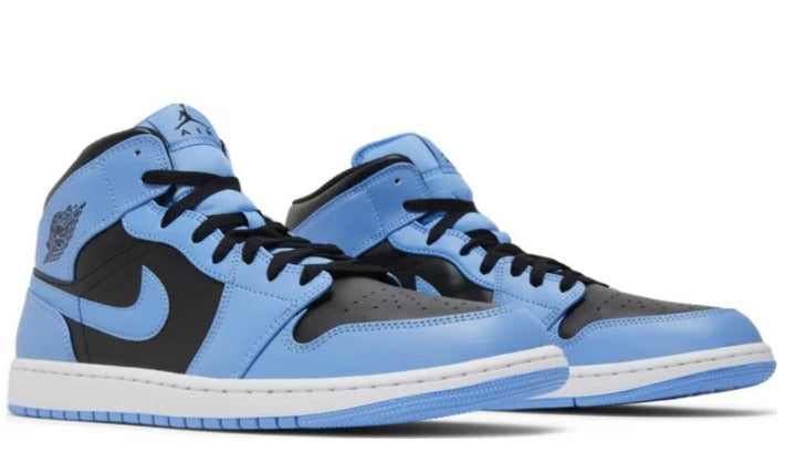 Air Jordan 1 Mid University Blue Black