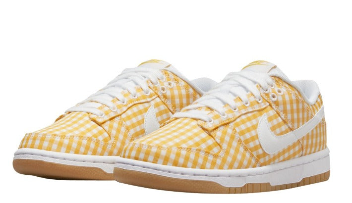 Nike Dunk Low Yellow Gingham (Women's)