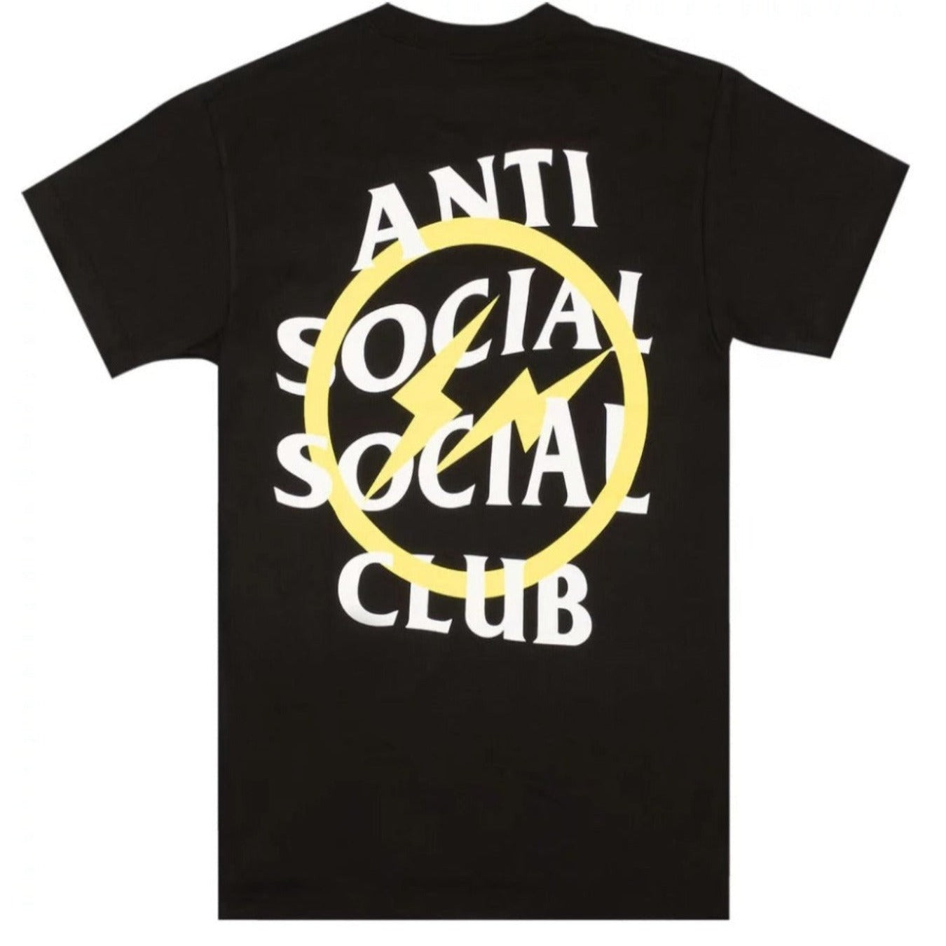 Anti Social Social Club x Fragment Yellow Bolt Tee (FW19)