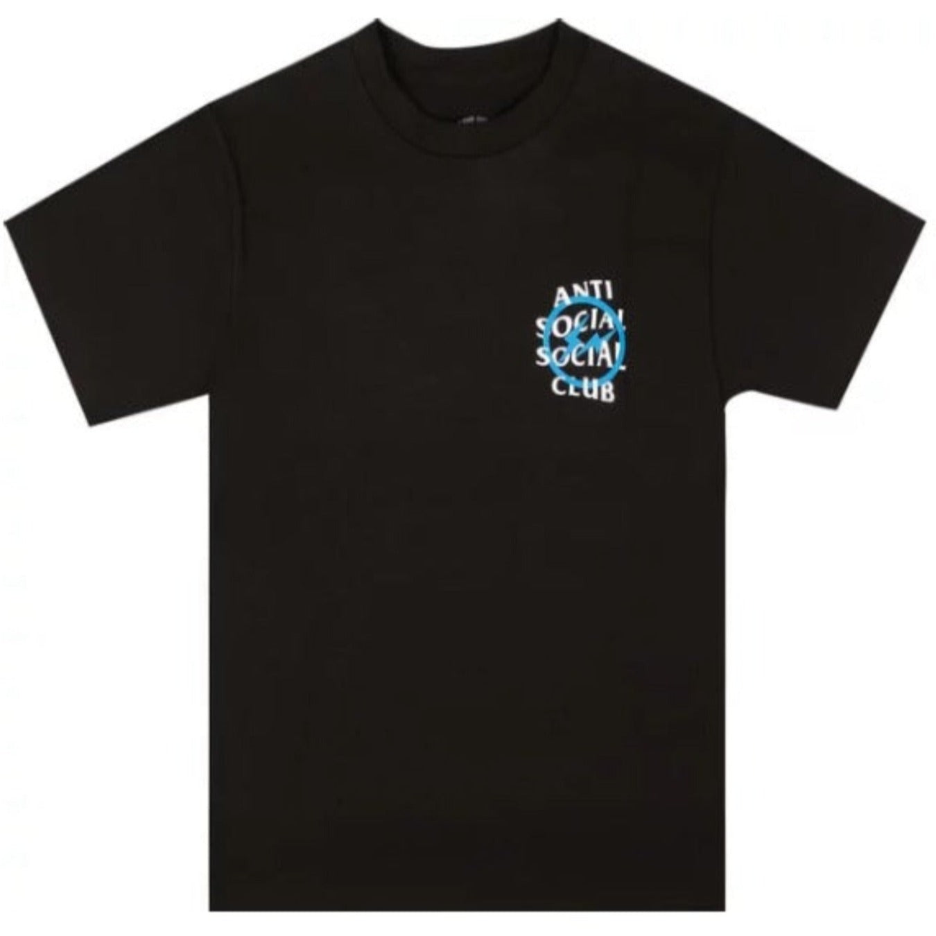 Anti Social Social Club x Fragment Design Blue Bolt Tee 'Black'