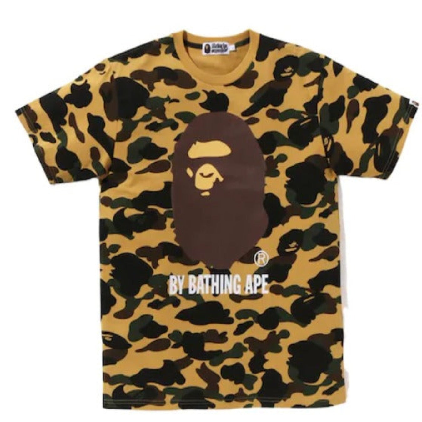 BAPE 1st camo by Bathing Ape Tee Yellow