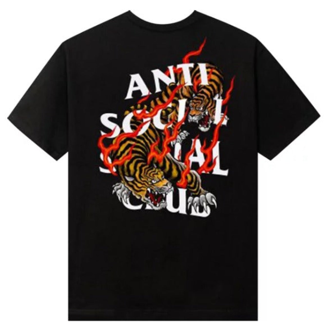 Anti Social Social Club Tiger Blood T-Shirt 'Black'