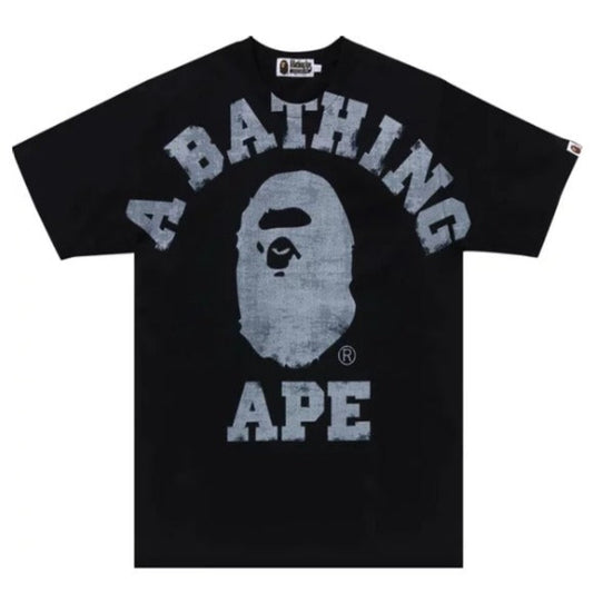 BAPE Overprinted College Tee 'Black'