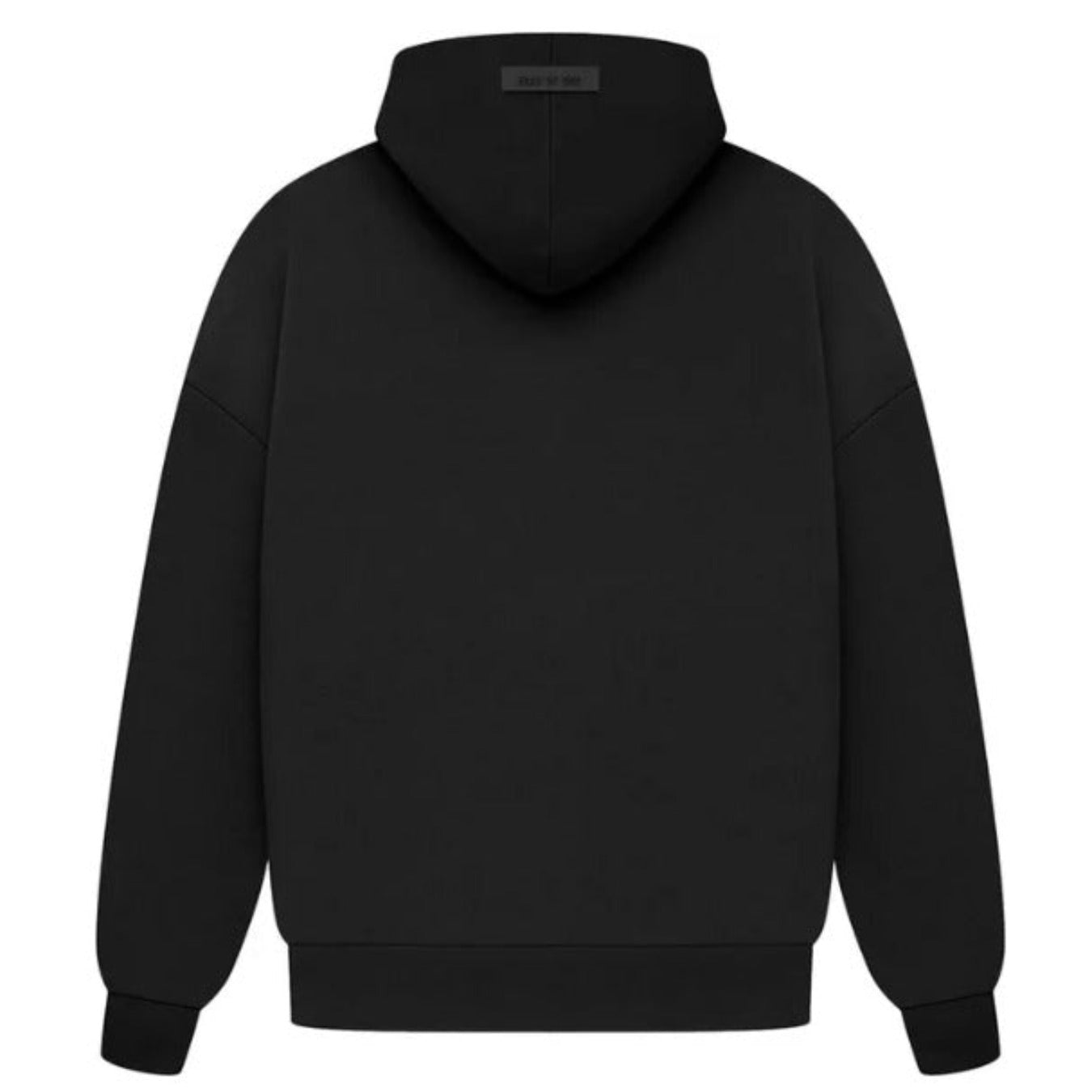 Fear of God Essentials Arch Logo Hoodie 'Jet Black'