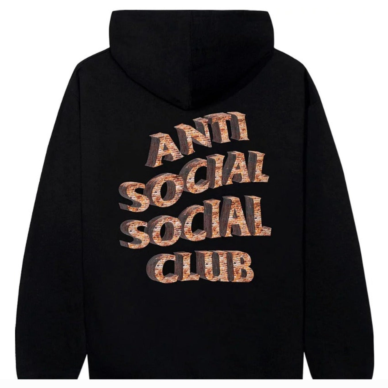 Anti Social Social Club White Picket Fence Hoodie 'Black'