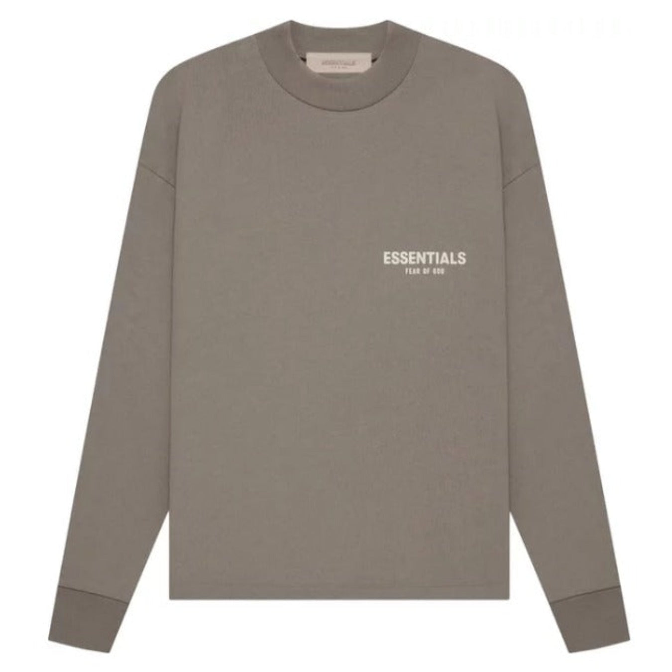 Fear of God Essentials Long Sleeve Crewneck T-Shirt Desert Taupe