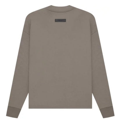 Fear of God Essentials Long Sleeve Crewneck T-Shirt Desert Taupe