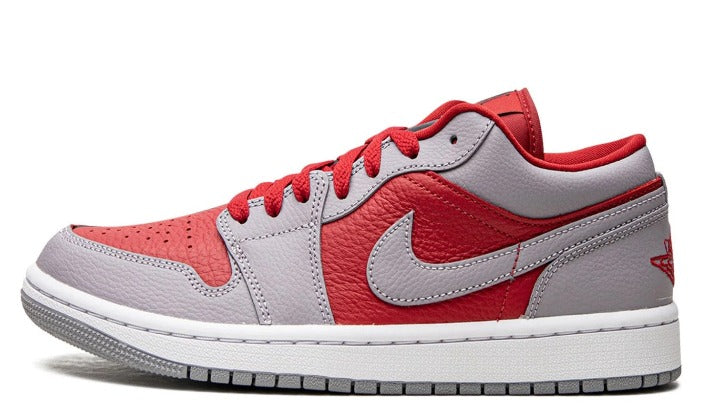 Air Jordan 1 Low SE "Split - Gym Red / Grey" (Women's)