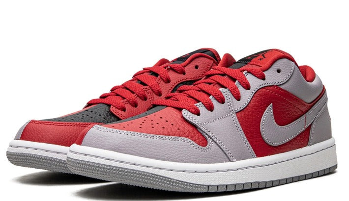 Air Jordan 1 Low SE "Split - Gym Red / Grey" (Women's)