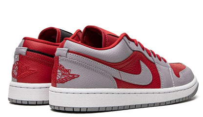 Air Jordan 1 Low SE "Split - Gym Red / Grey" (Women's)