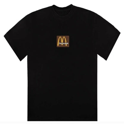 Cactus Jack by Travis Scott x McDonald's Sesame Inv T-Shirt 'Black'