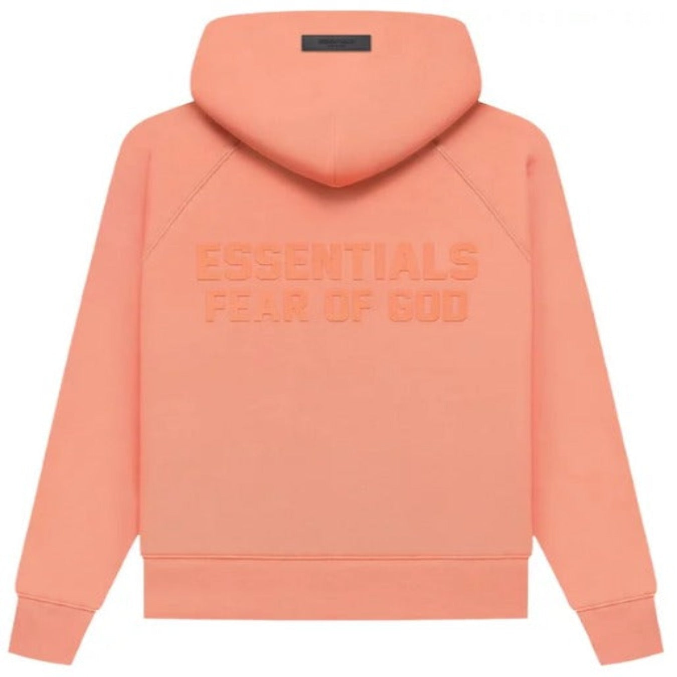 Fear of God Essentials Kids Full Zip Hoodie 'Coral'