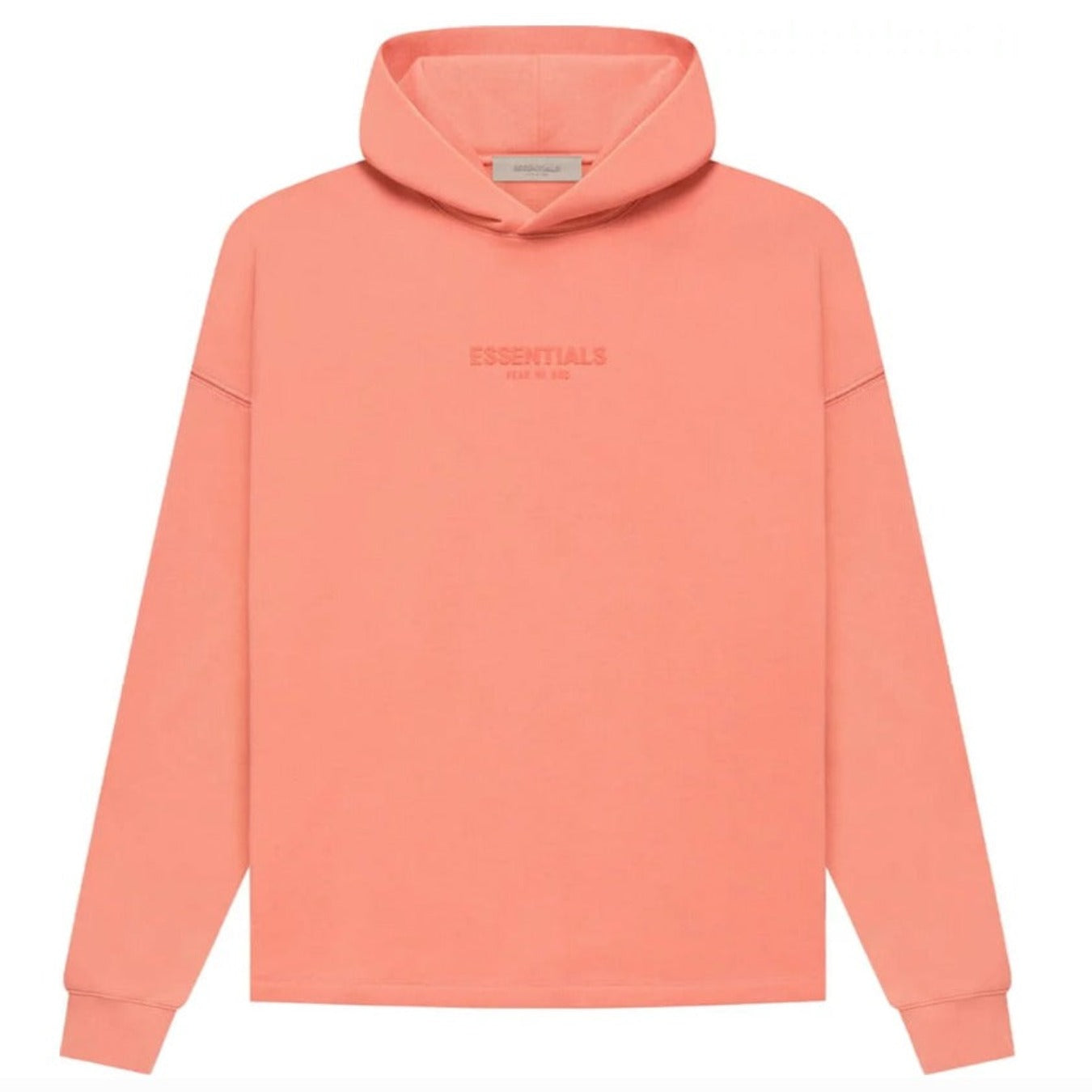 Fear of God Essentials Relaxed Hoodie 'Coral'