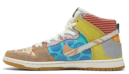 Thomas Campbell x SB Dunk High 'What The'