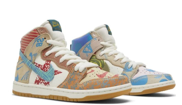 Thomas Campbell x SB Dunk High 'What The'