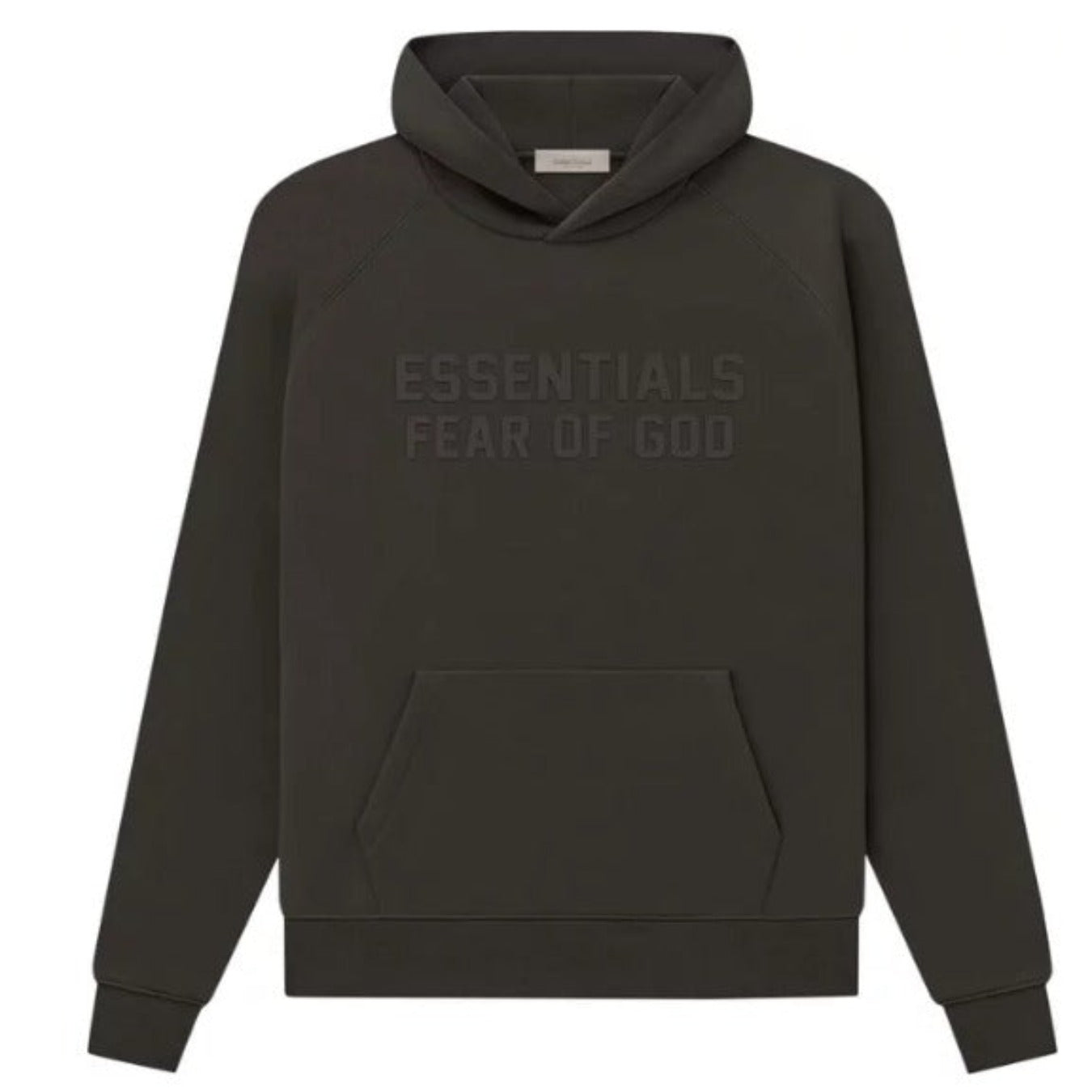 Fear of God Essentials Hoodie 'Off Black'