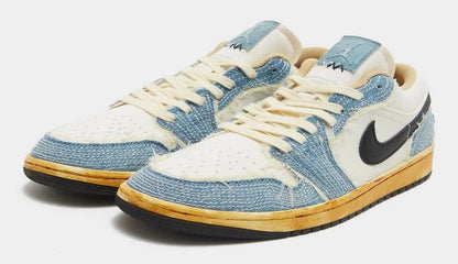 Air Jordan 1 Low SE WRMK Sashiko Denim