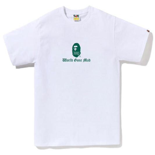 BAPE A Bathing Ape Logo Tee 'White'