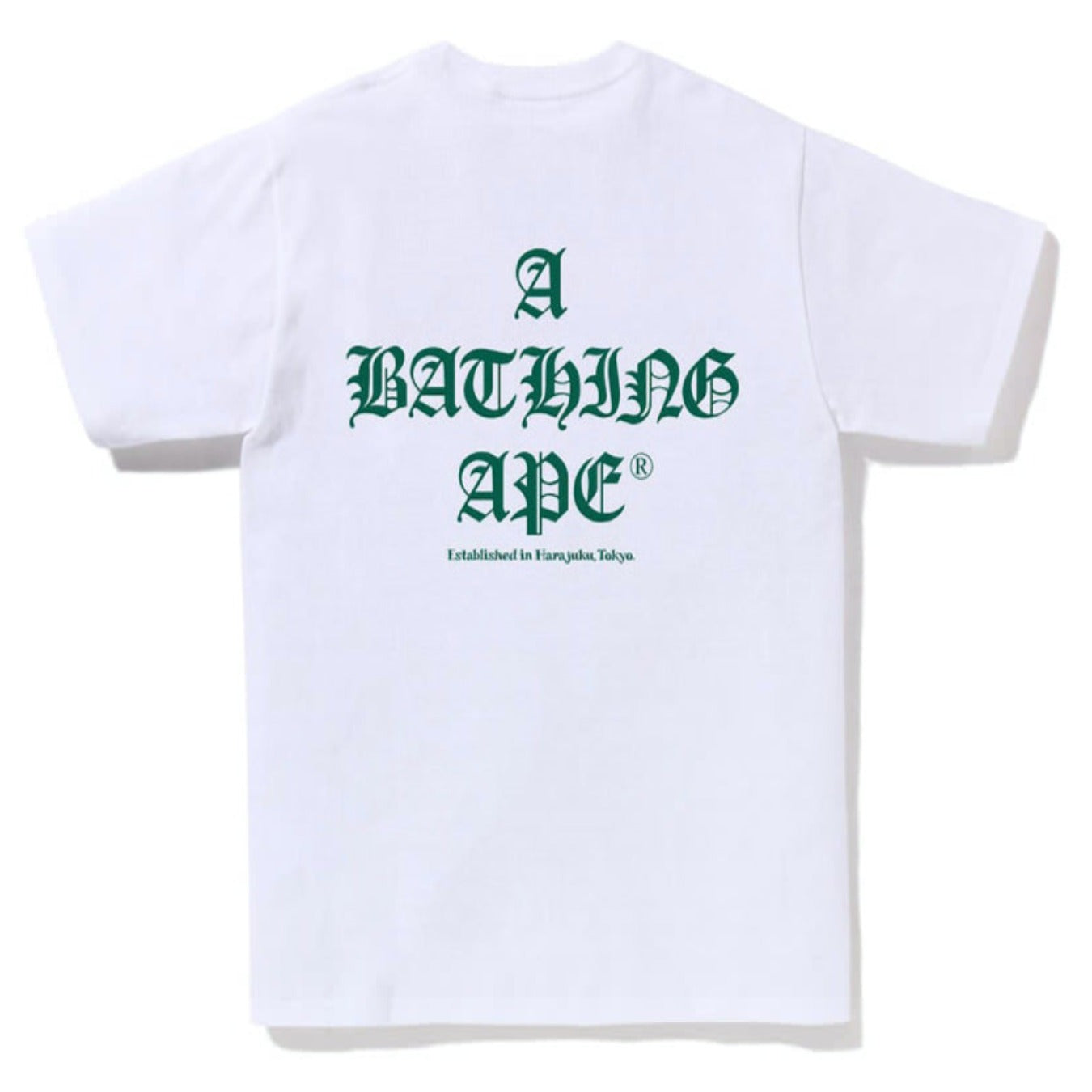 BAPE A Bathing Ape Logo Tee 'White'