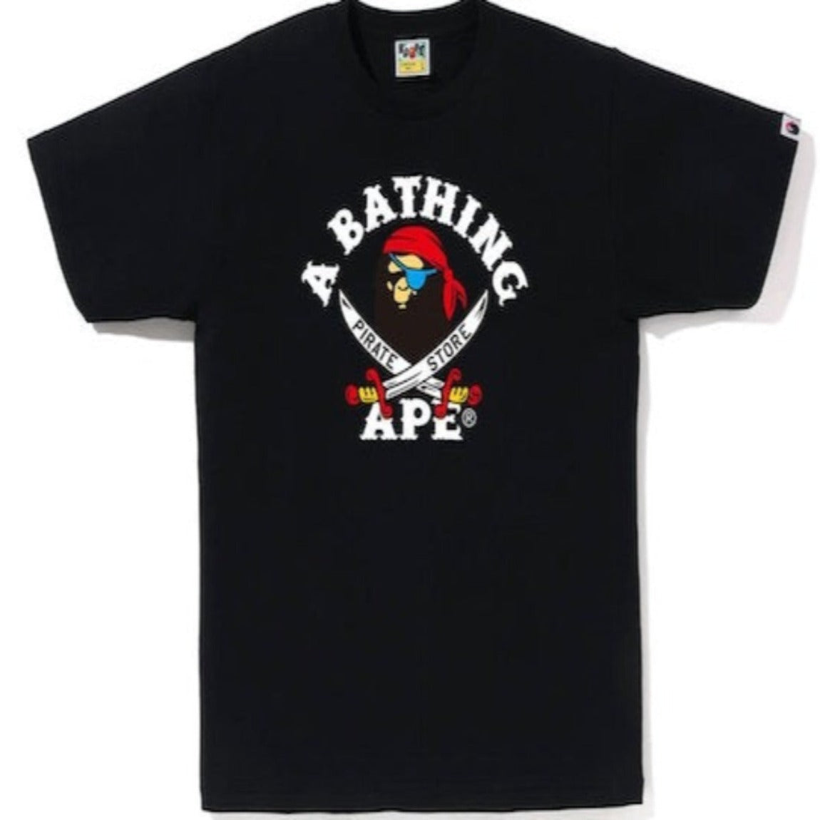 BAPE Bathing Ape Pirate Tee 'Black'