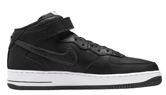 Nike Air Force 1 Mid Stussy Black White